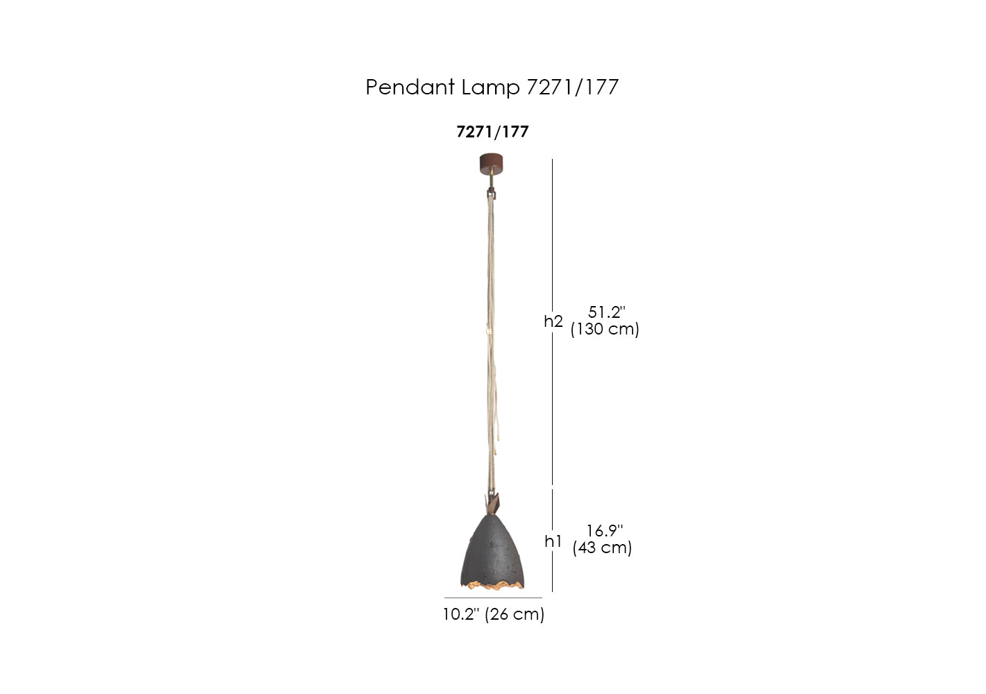 Pendant Lamp 7271/177