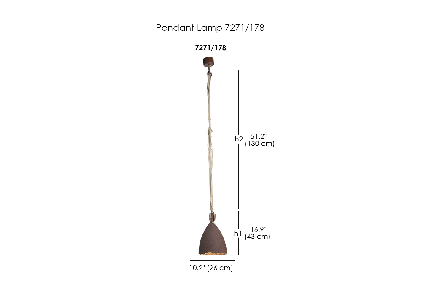 Pendant Lamp 7271/178