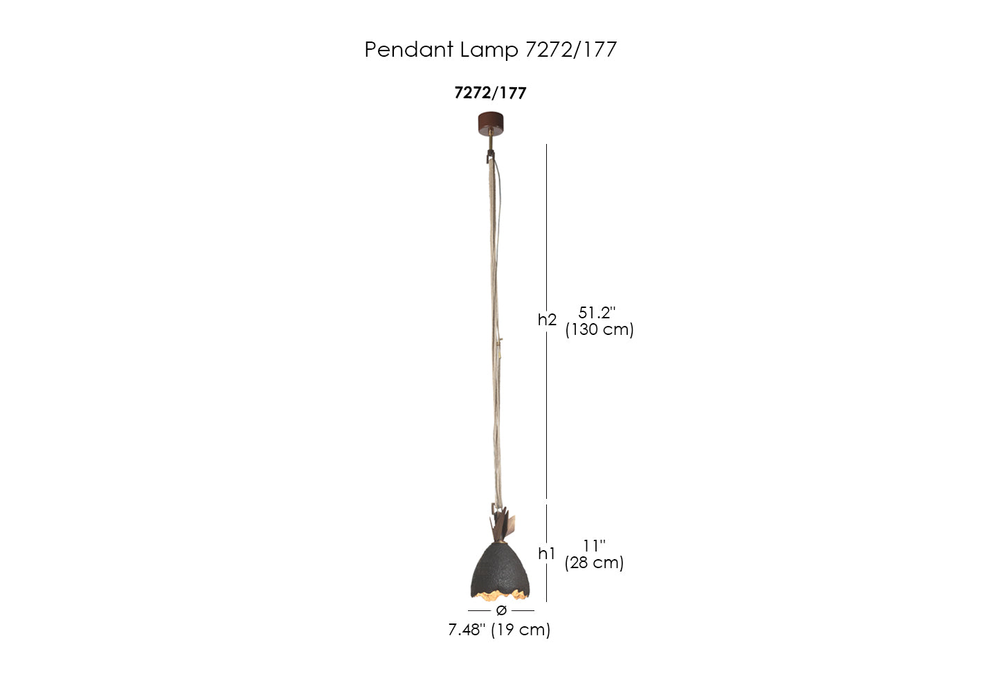 Pendant Lamp 7272/177