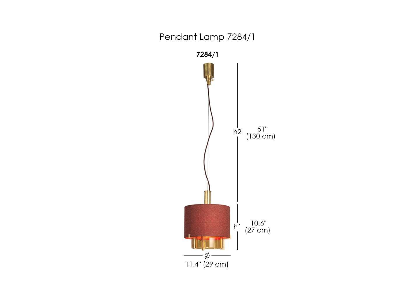 Pendant Lamp 7284/1