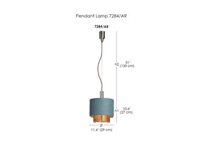 Pendant Lamp 7284/AR