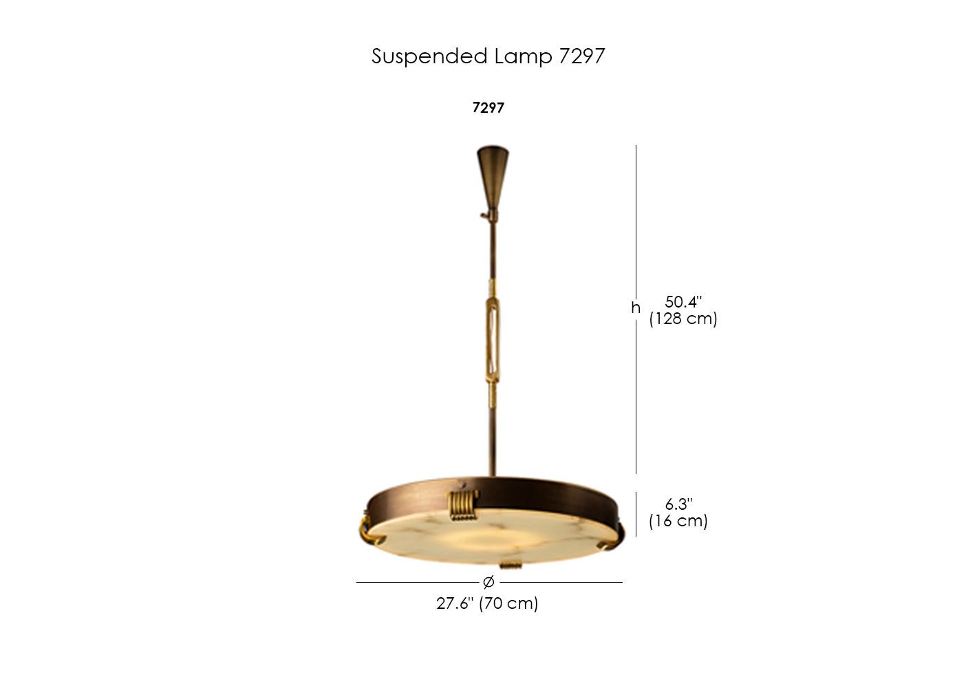 Suspended Lamp 7297