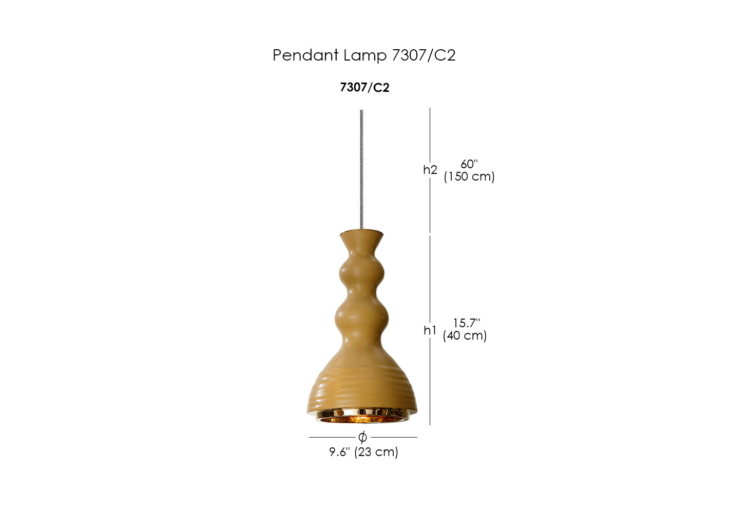 Pendant Lamp 7307/C2