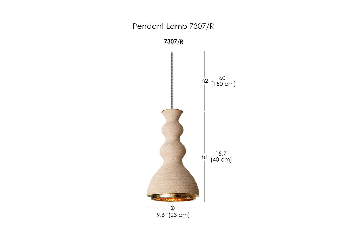 Pendant Lamp 7307/R