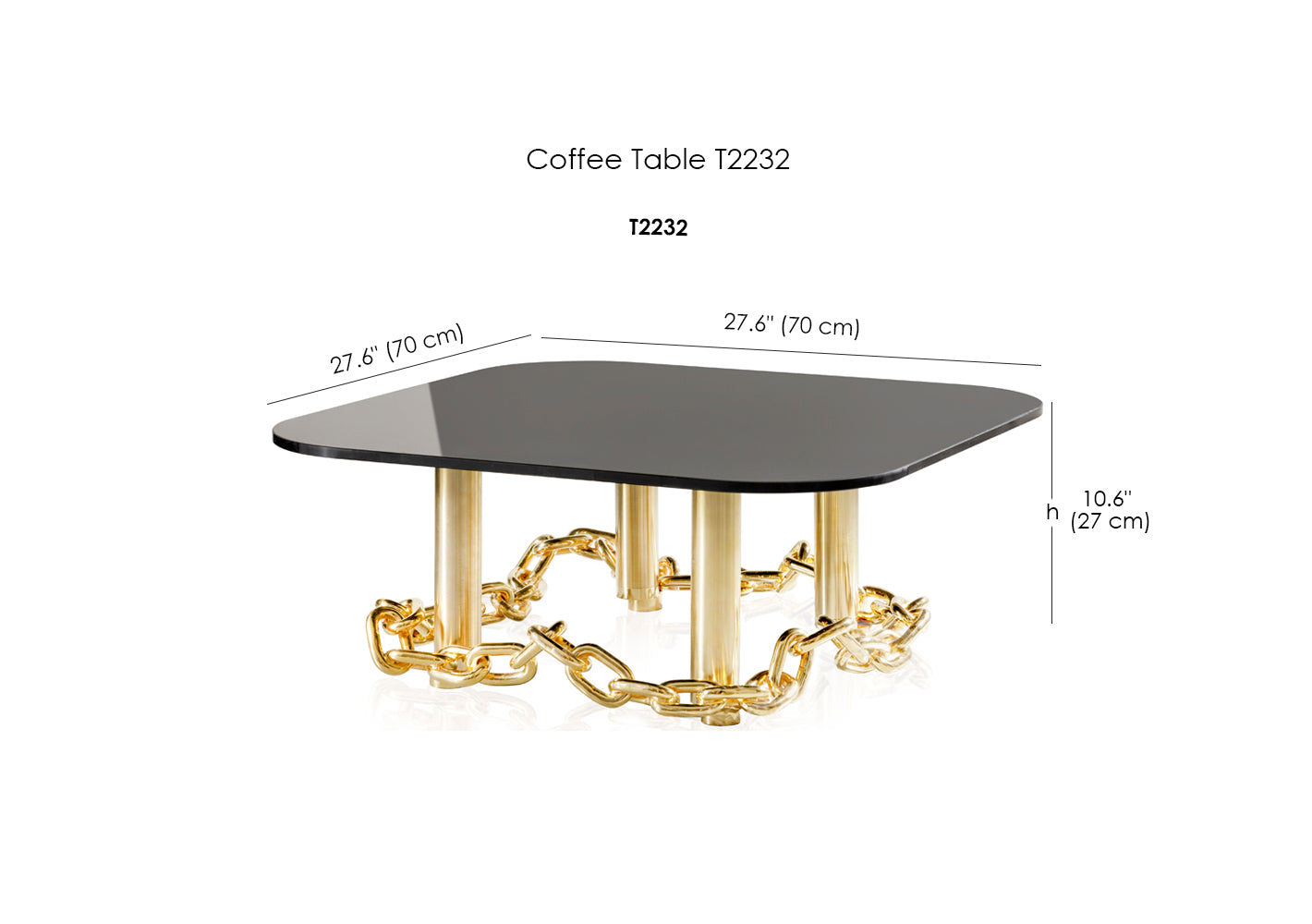 Chain Coffee Table T2232