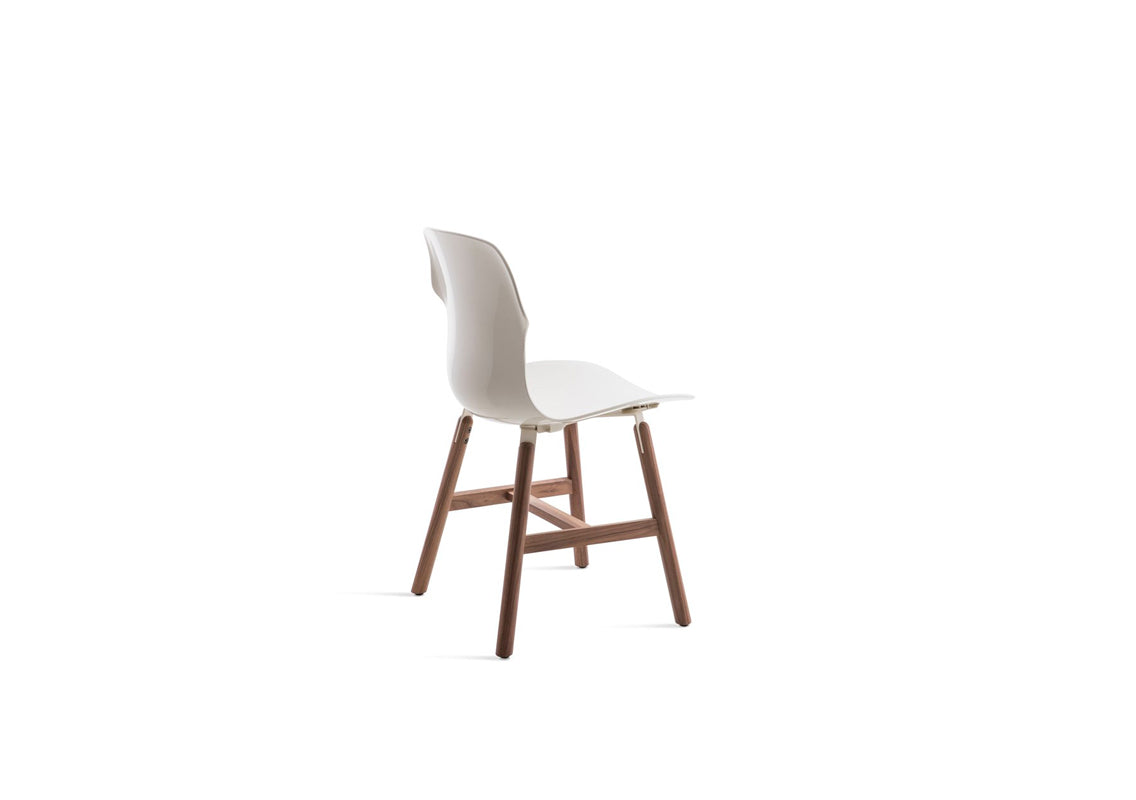 Stereo Wood Polypropylene Chair (Sold In Pairs)