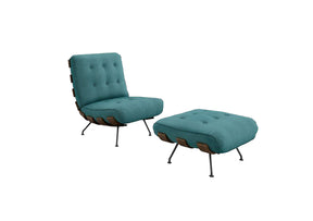 Costela Armchair & Ottoman