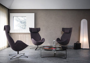 Shelter Swivel Armchair