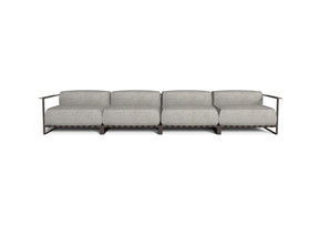 Finish - Mokka Frame Grey Melange Cushions
