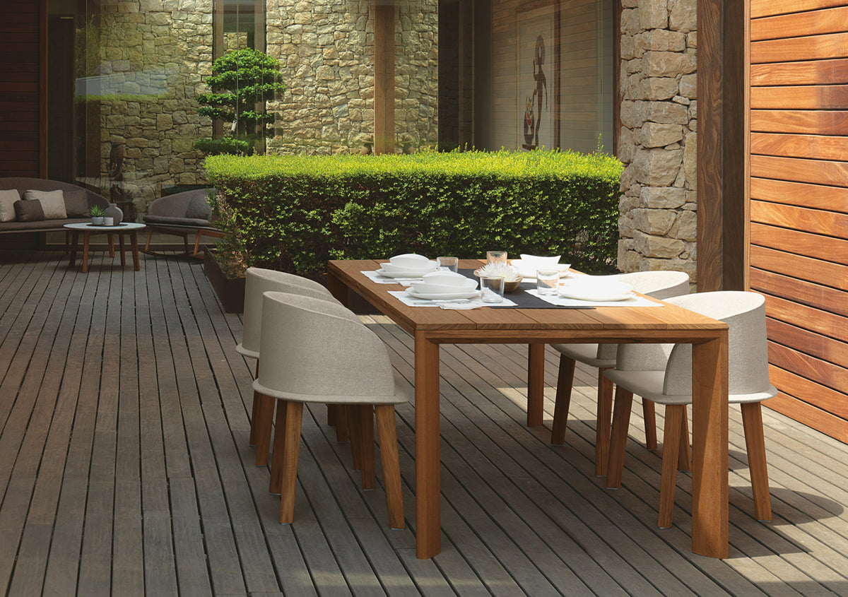 Cleo//Teak Iroko Dining Table - Discontinued