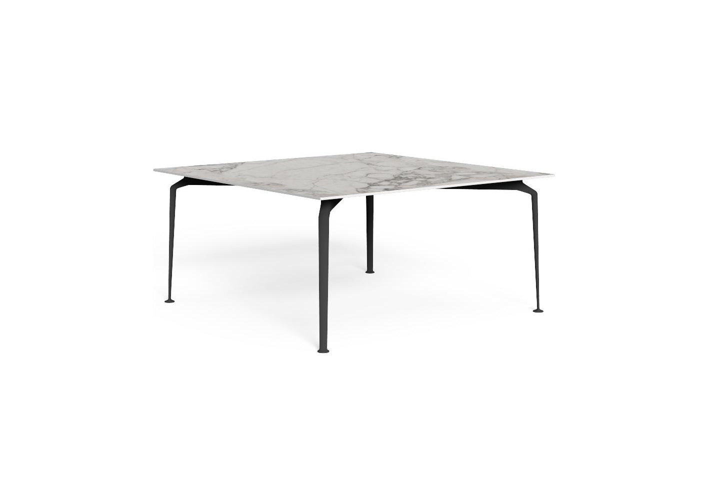 Finish - Graphite Frame Calacatta Top