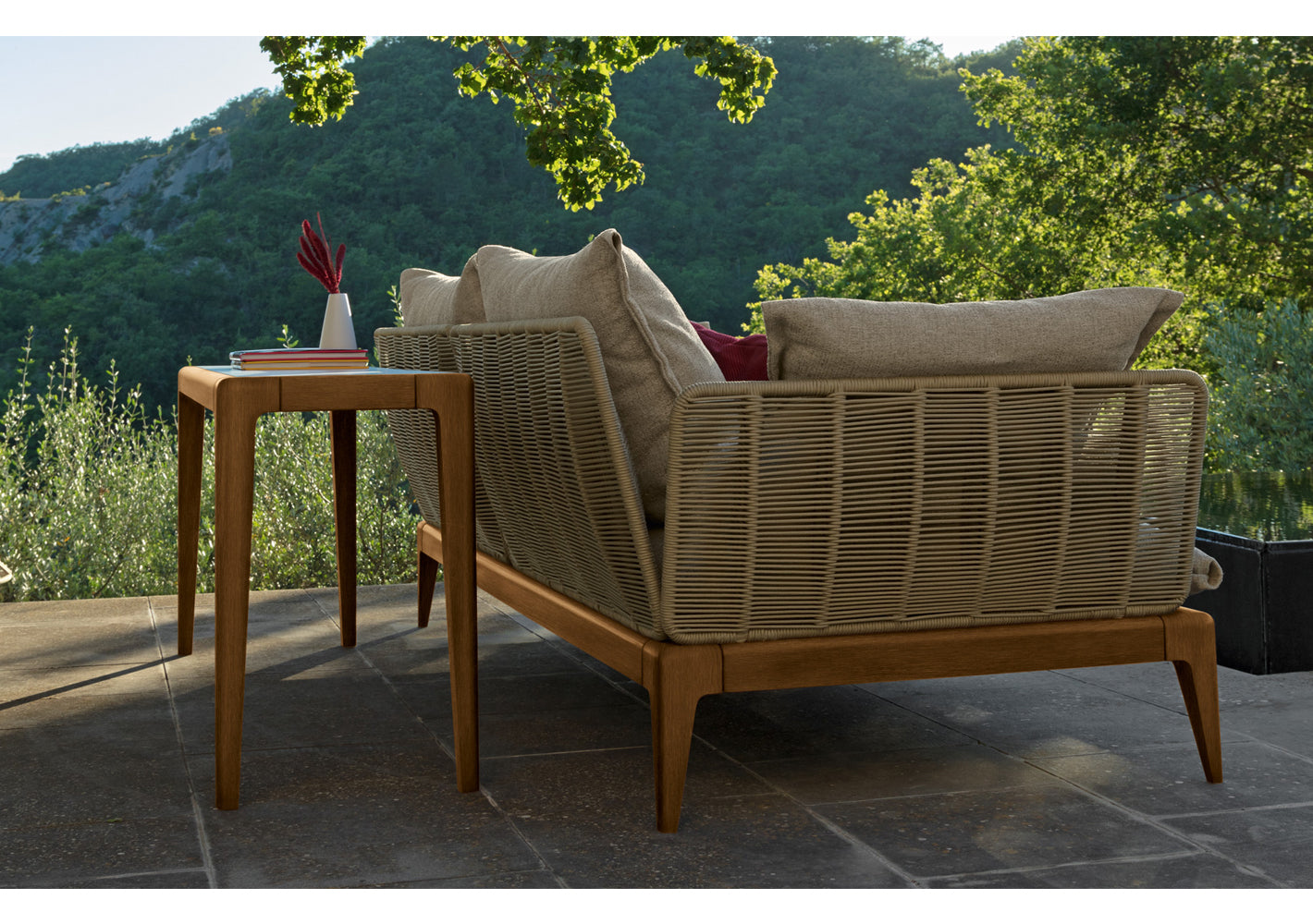 Cruise//Teak Outdoor Console