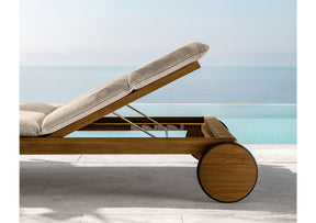 Cruise//Teak Sunbed