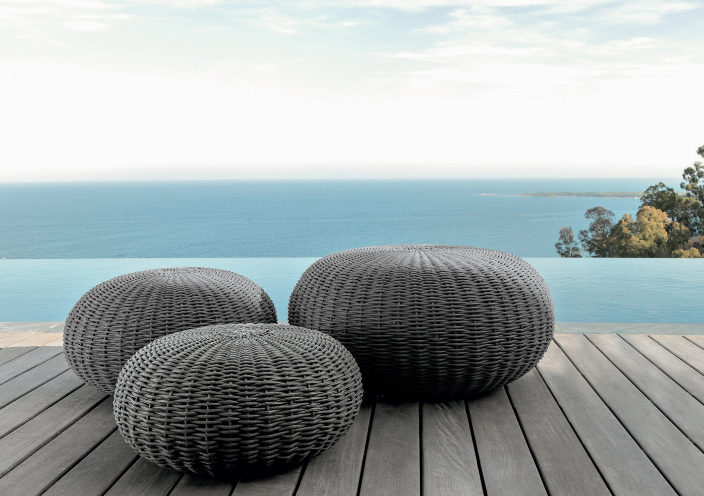 Big Pouf da giardino Jackie by Talenti comodo e di design