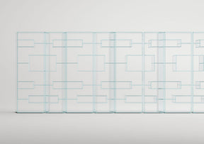 Liber 100+60 Glass Bookcase/Display Cabinet Compositions