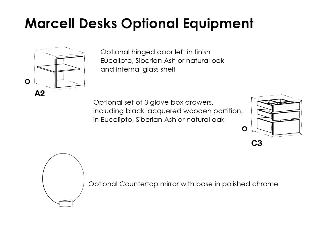 Marcell Office Desks