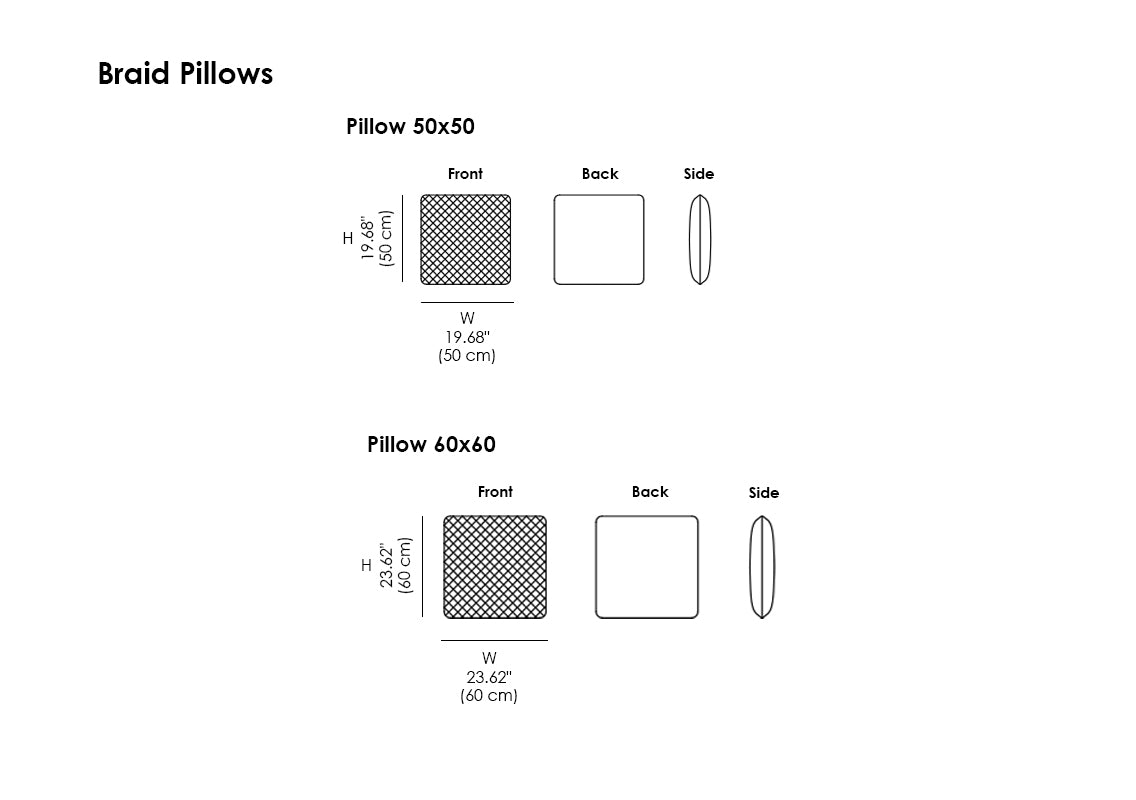 Braid Pillows
