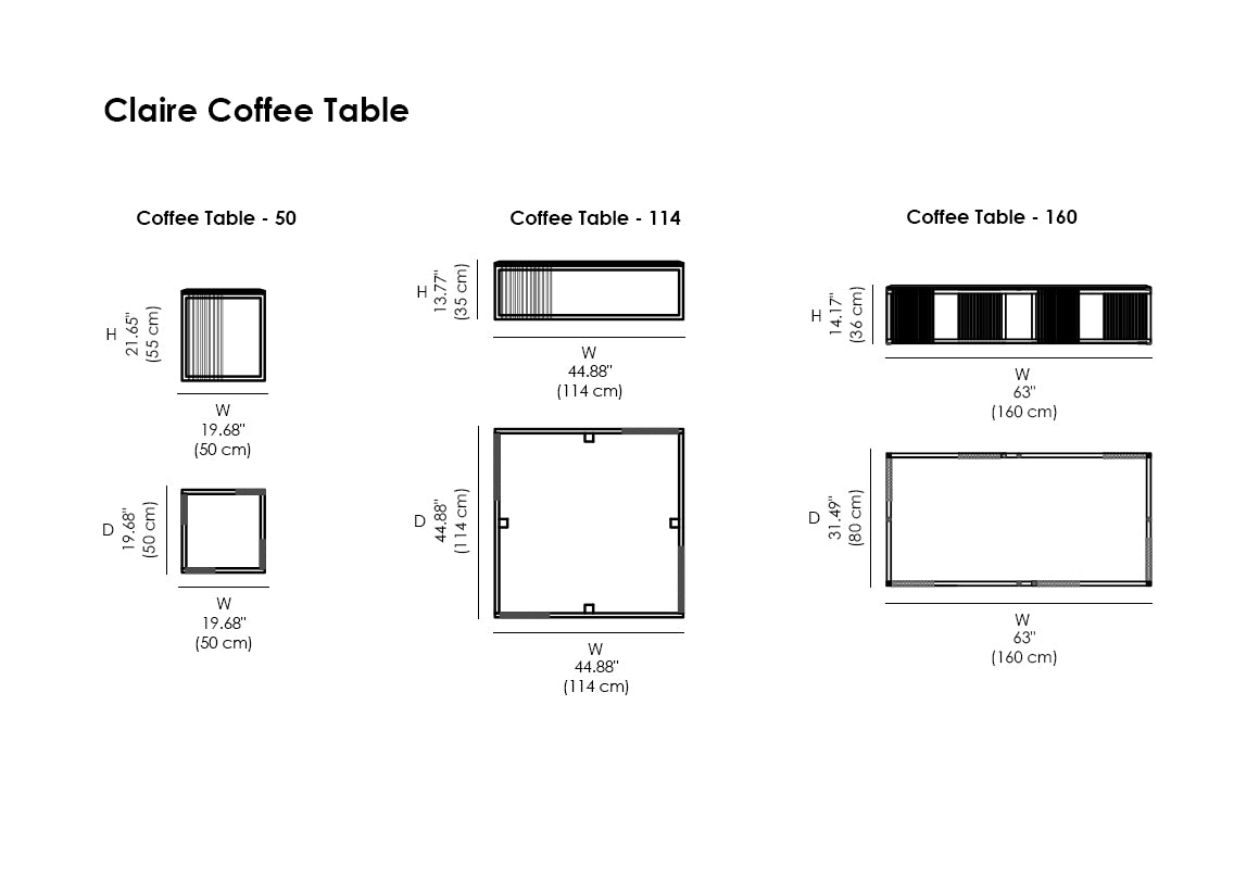 Claire Coffee Table