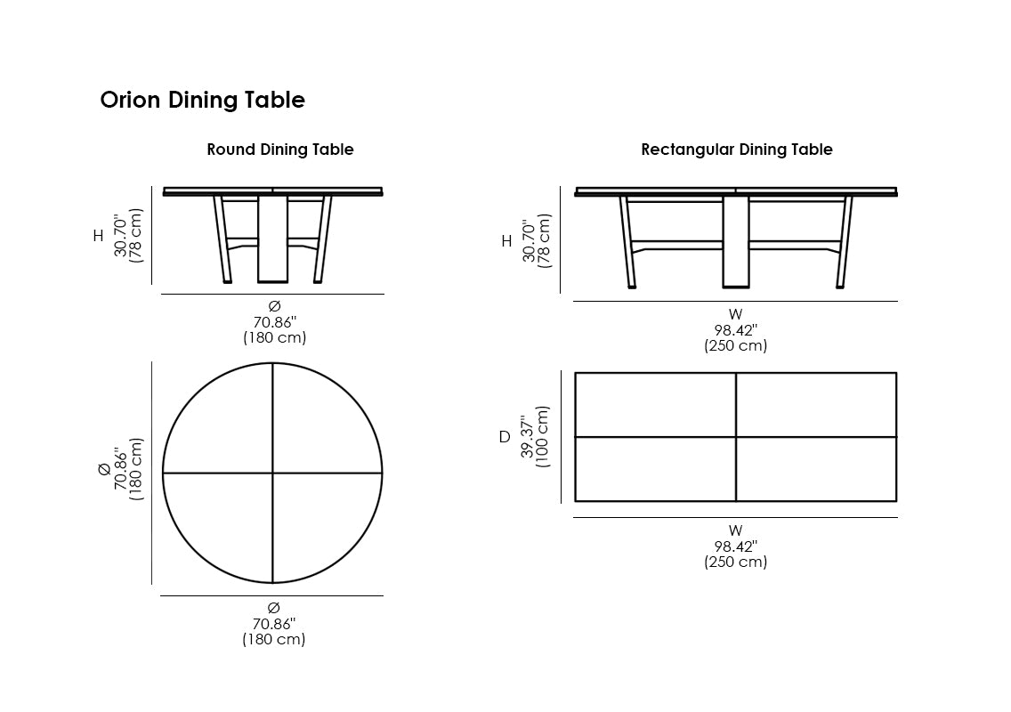 Orion Dining Table