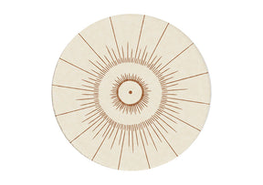 Light Circle Rug